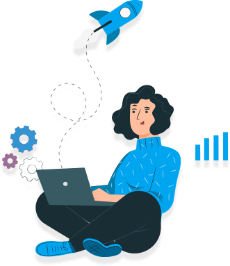 Graphic representing our services at Pagelike.in
